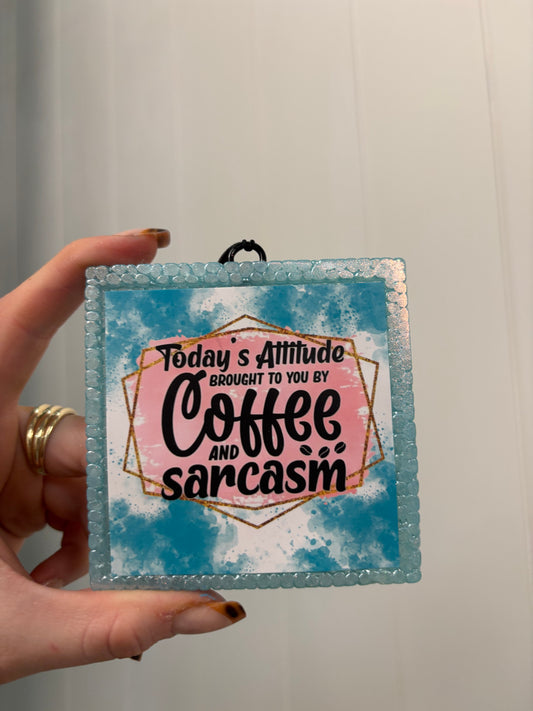 Coffee & Sarcasm Freshie - High Maintenance